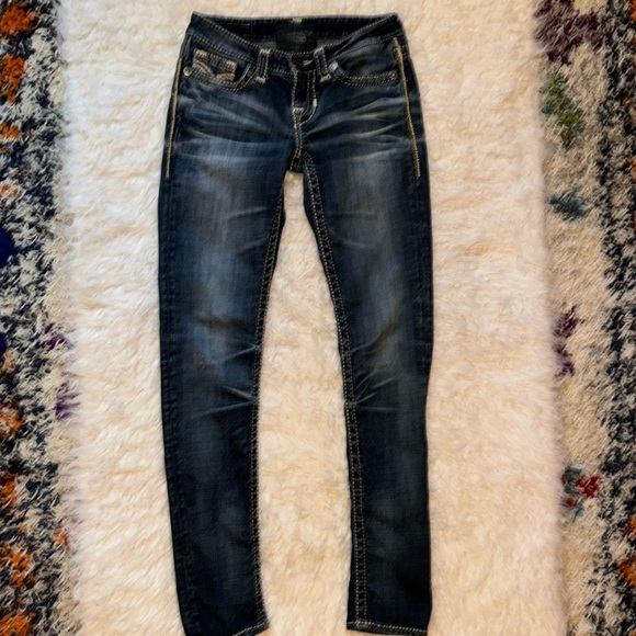 Big Star Denim - Big Star Jenae Black Label Low Rise Jeans. Size 26L